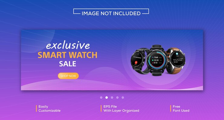 Diseño de banner web colorido cuadrado de estilo Vector Premium
