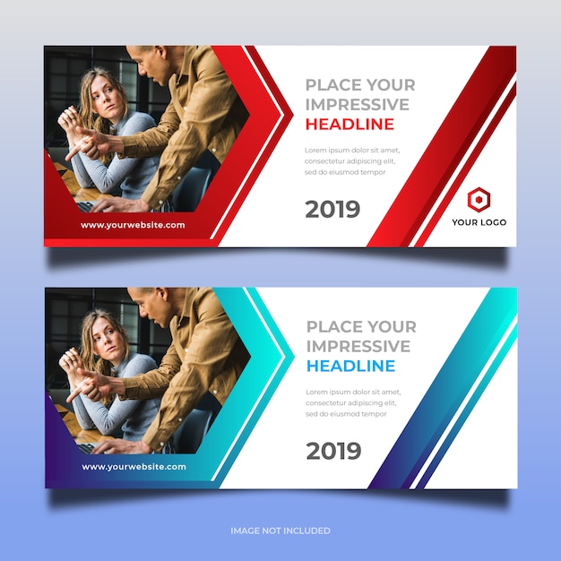 Diseño de banner web empresarial 32