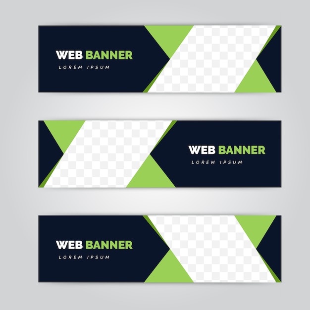 Diseño de Banner web moderno