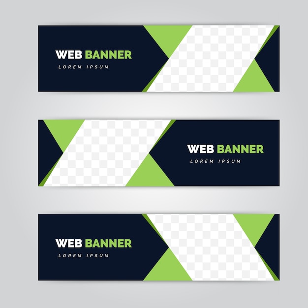 Diseño de banner web moderno