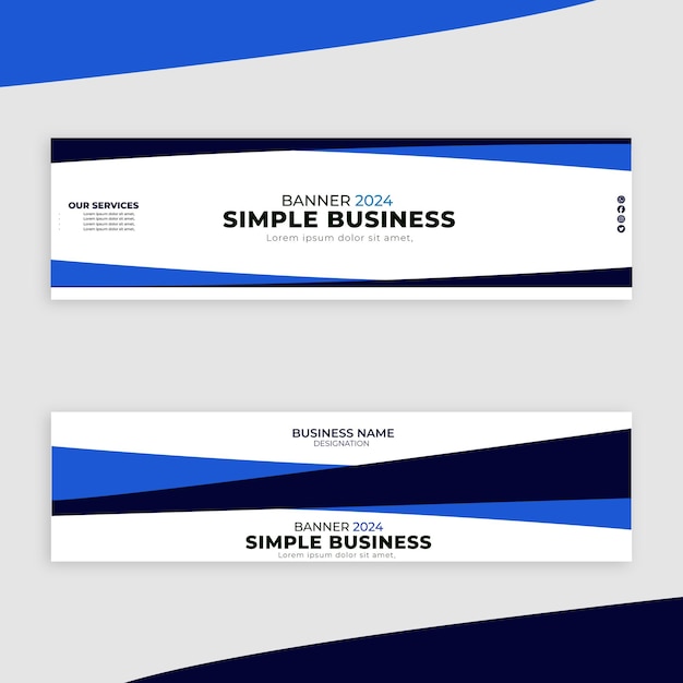 Diseño de banners web de negocios llamativos