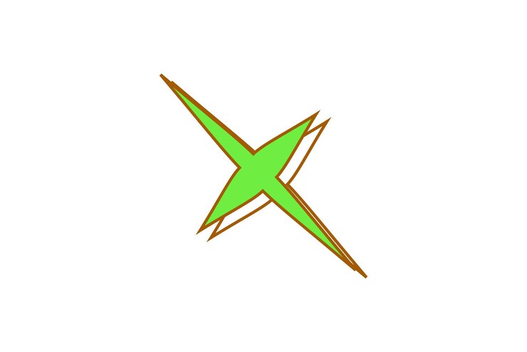 Vector diseño básico de calcomanías de decoración gráfica