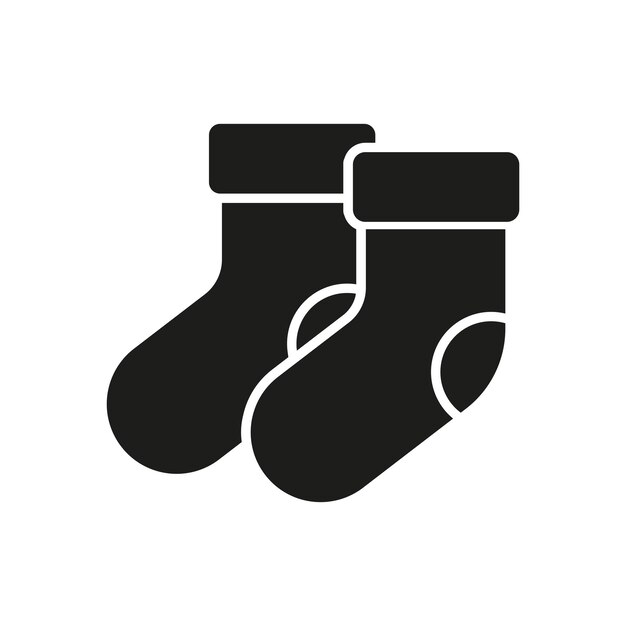 El diseño básico del icono vectorial de choque de Navidad es simple y moderno