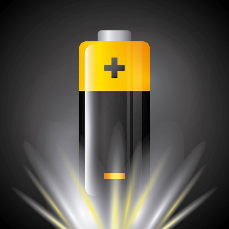 Vector diseño de la batería