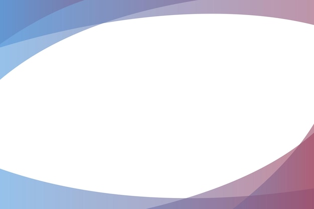 Diseño de borde ondulado con colores de gradiente