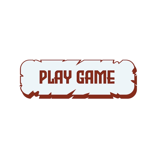 diseño de botones de juego