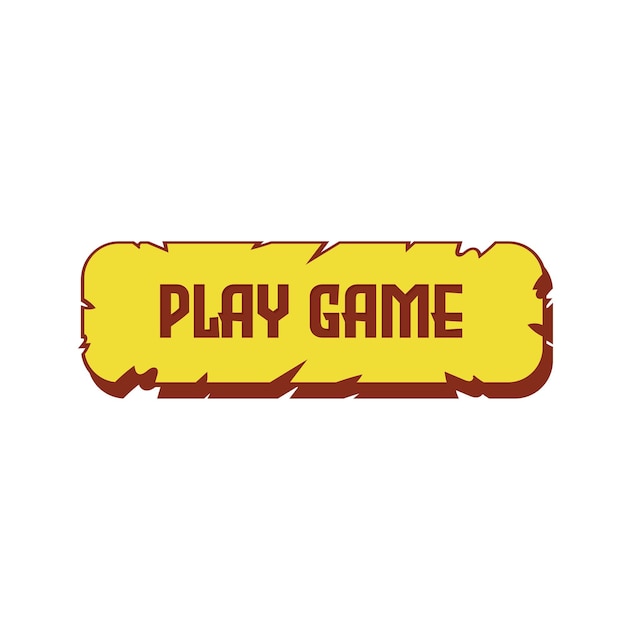 diseño de botones de juego