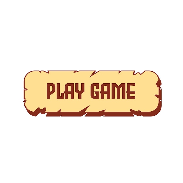 diseño de botones de juego