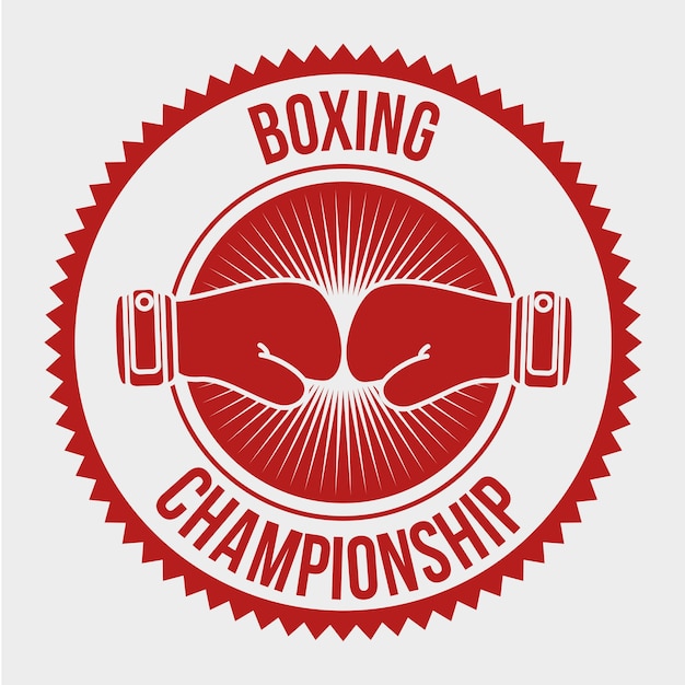 Diseño de boxeo.