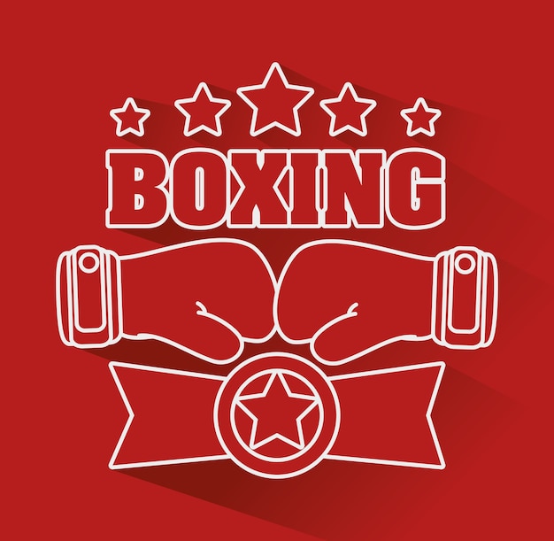 Diseño de boxeo.