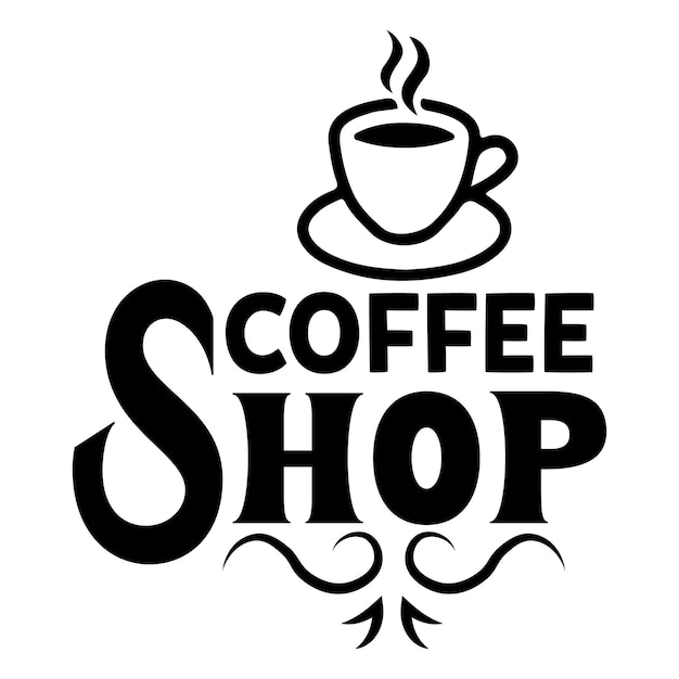 diseño de café svg