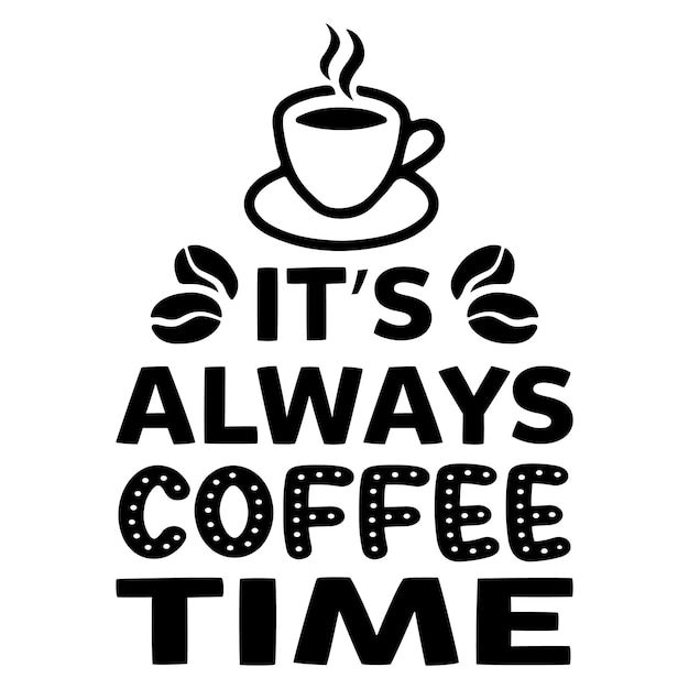 diseño de café svg