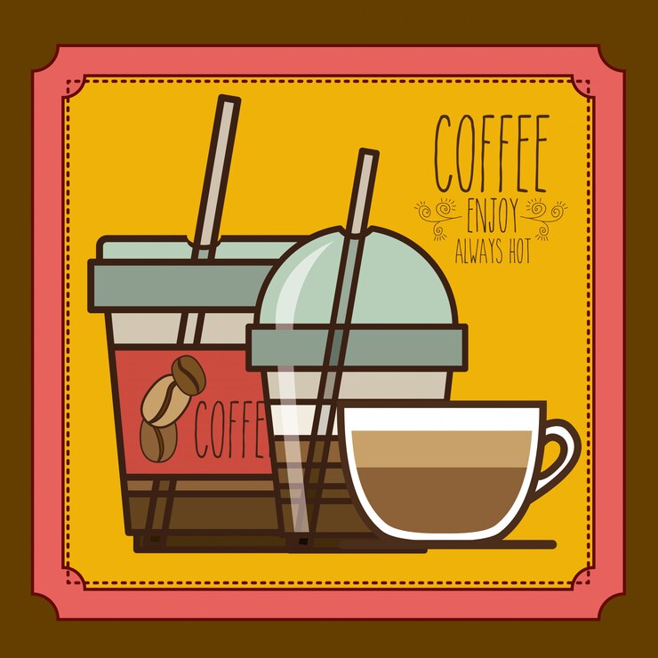 Vector diseño de café