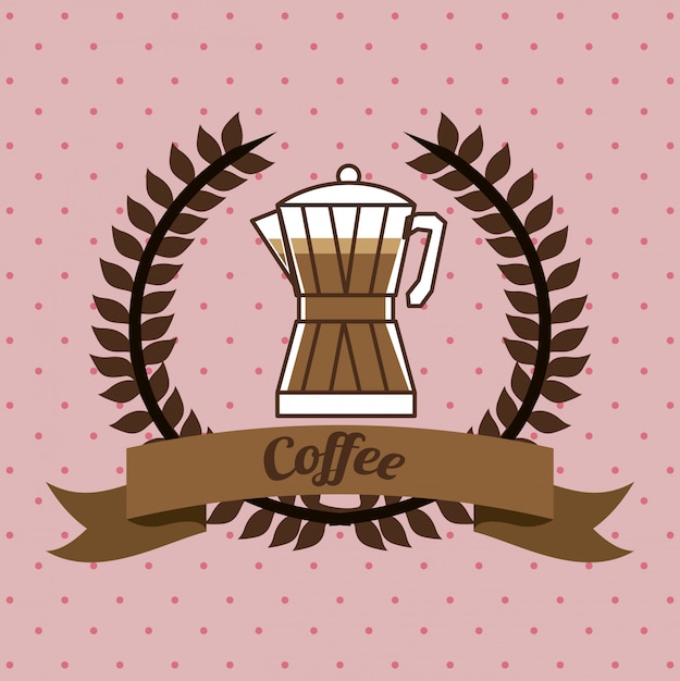 Vector diseño de café