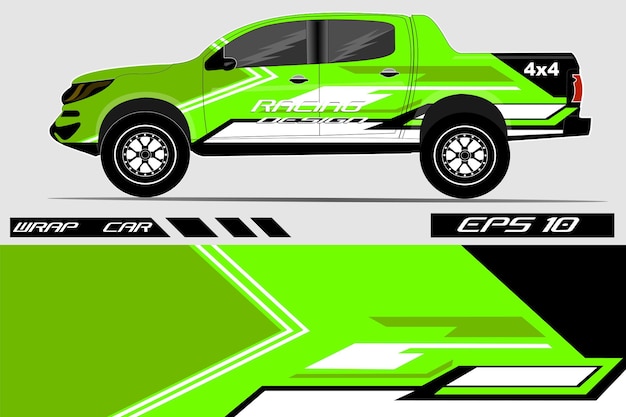 Diseño de calcomanías para automóviles deportivos