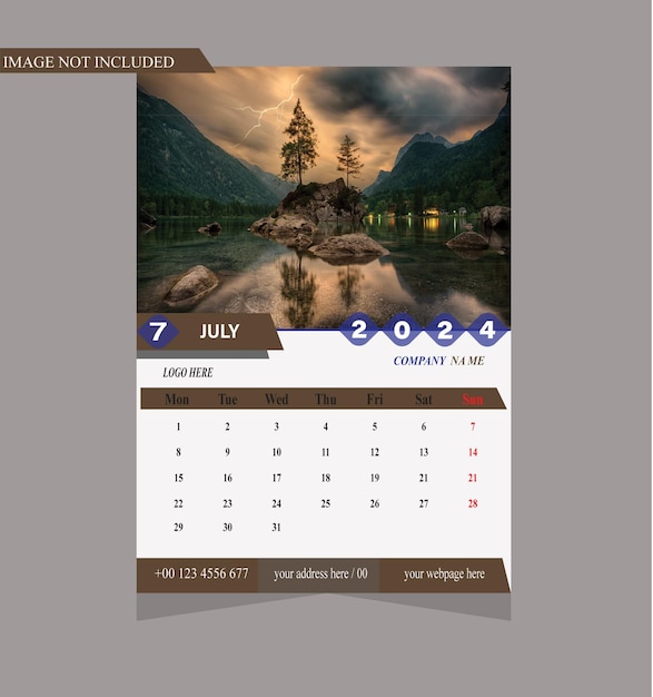 Diseño de calendario