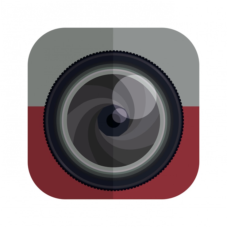 Vector diseño de camara