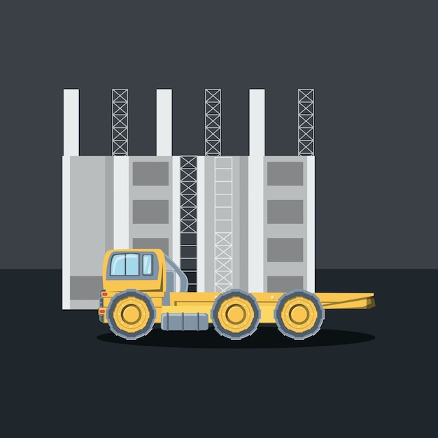 Diseño de camiones de construcción