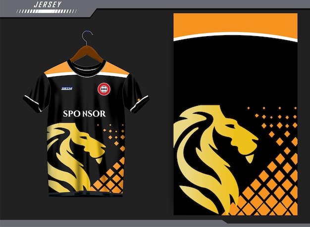 Diseño de camisa deportiva listo para imprimir camisa de fútbol para sublimación