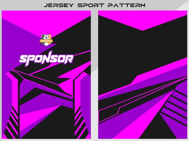 Diseño de camisa deportiva listo para imprimir camisa de fútbol para sublimación