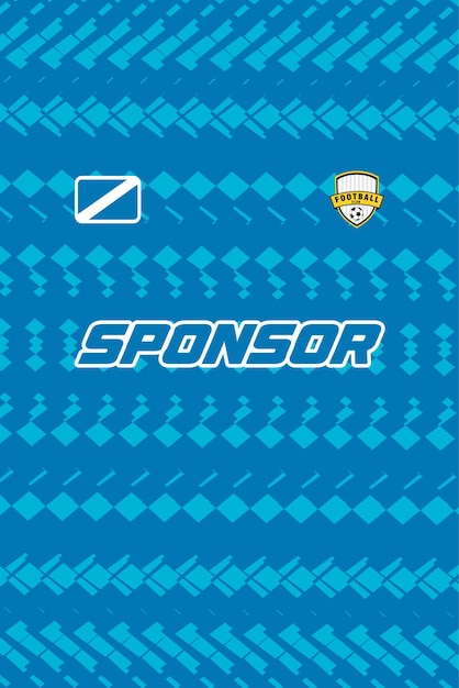 Diseño de camisa deportiva patrón abstracto listo para imprimir camisa de fútbol para sublimación calidad HD