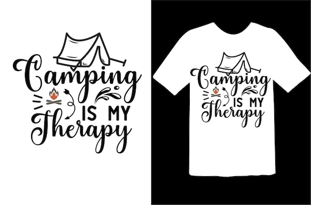 Diseño de camisas para acampar
