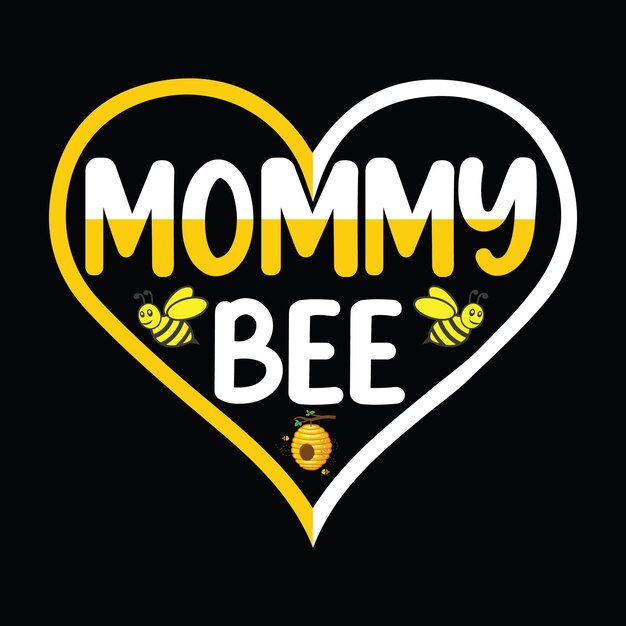 Diseño de camiseta de abeja tipografía de abeja elementos de citas relacionadas con abeja Diseño de camiseta