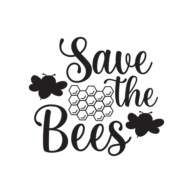 Diseño de camiseta de abeja