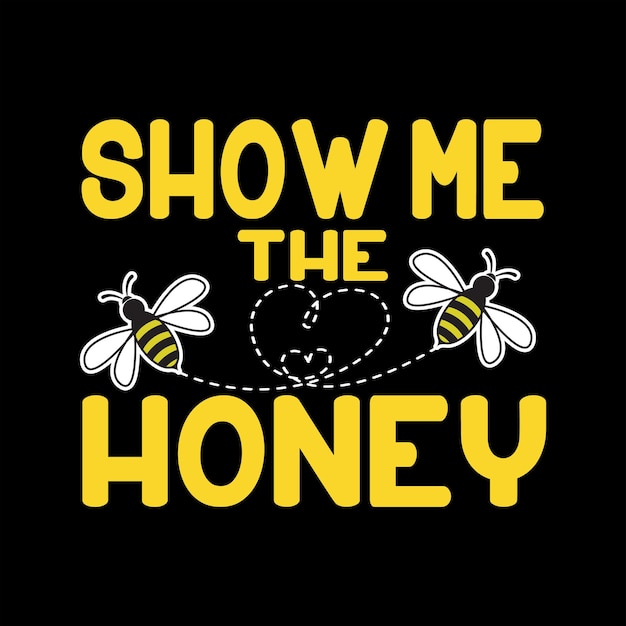 Diseño de camiseta de abeja