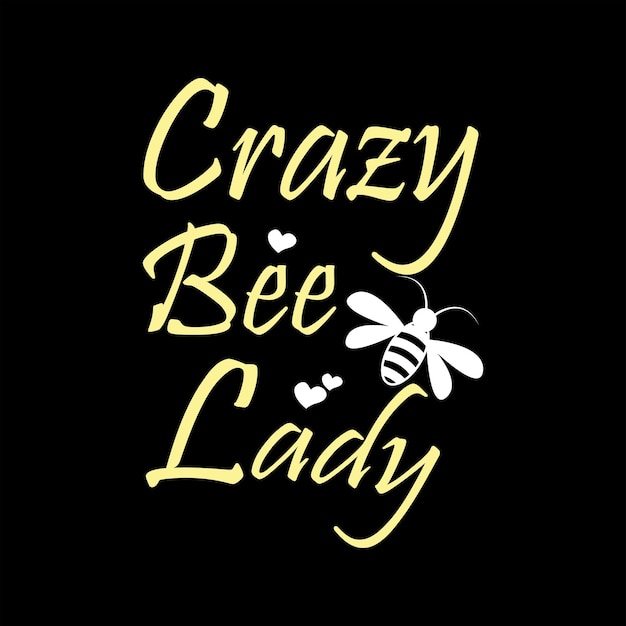 Diseño de camiseta de abeja