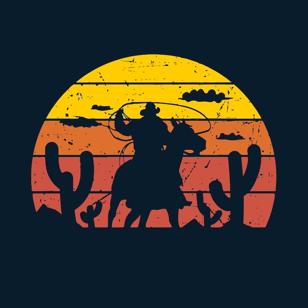 diseño de camiseta al aire libre de estilo retro vintage de ilustración