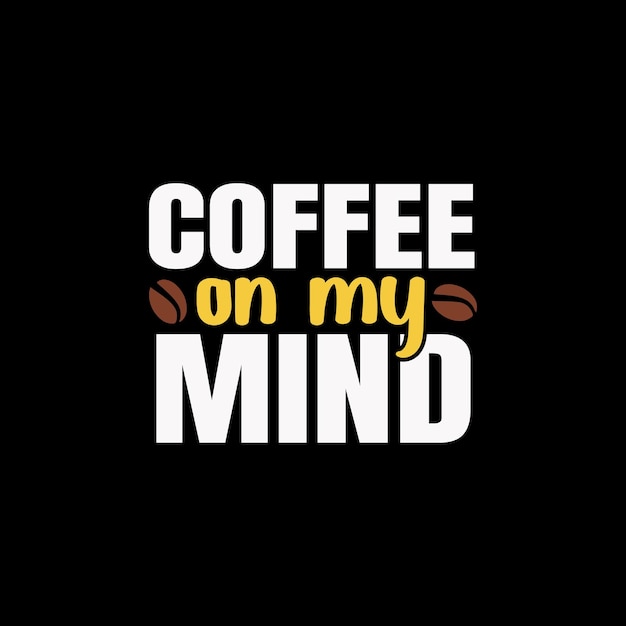 Diseño de camiseta amante del café.