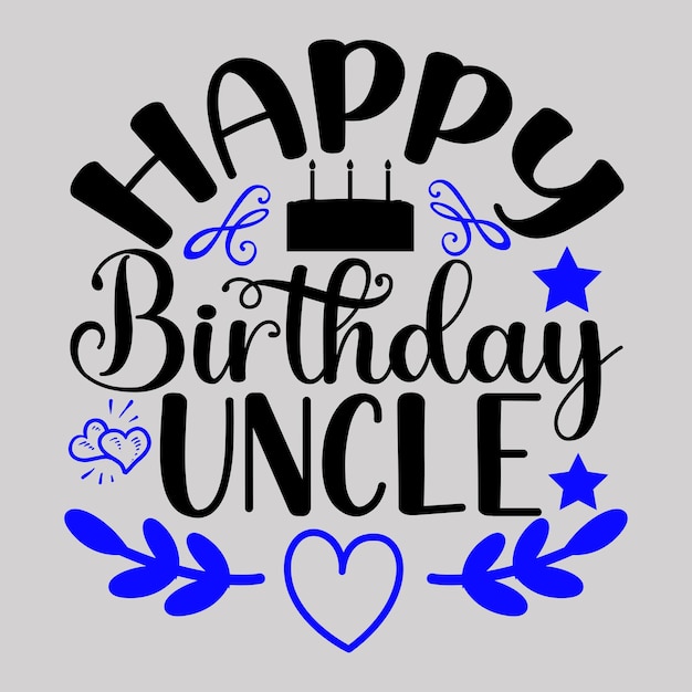 Diseño de camiseta de amor de cumpleaños Diseño de feliz cumpleaños