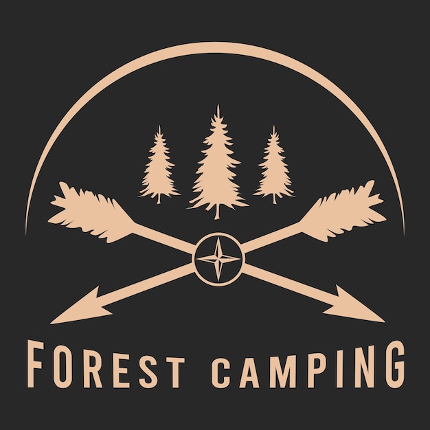 Diseño de camiseta de aventura vintage Vector Montañas de verano Camping Logotipo de insignia al aire libre