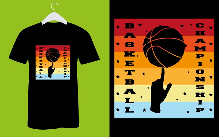 Diseño de camiseta de baloncesto