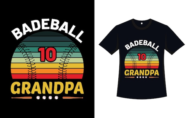 Diseño de camiseta de béisbol con vector