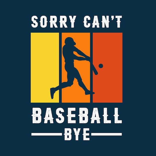 Diseño de camiseta de béisbol