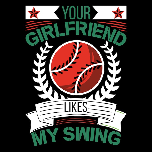 Diseño de camiseta de béisbol.