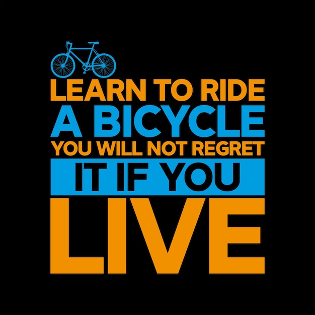 Diseño de camiseta de bicicleta.