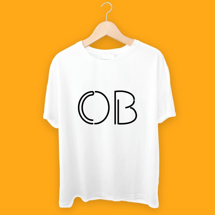 Diseño de camiseta blanca OB