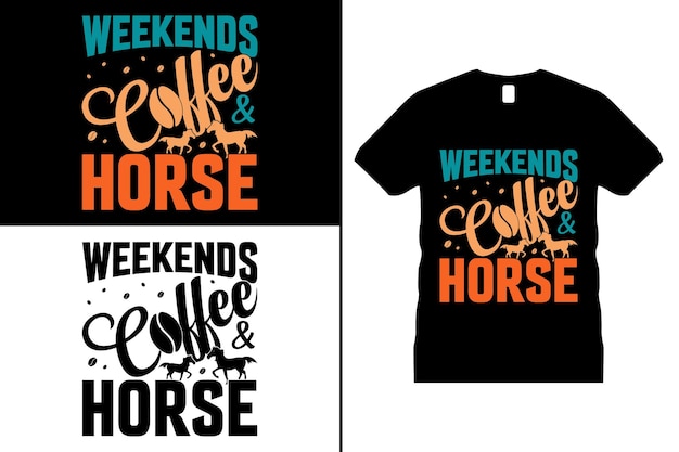 Diseño de camiseta de caballo, vector de Funny Horse Lover. Uso para camisetas, tazas, pegatinas, tarjetas, etc.