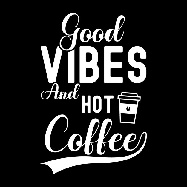diseño de camiseta de café