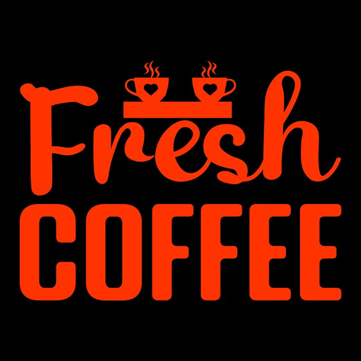 Diseño de camiseta de café