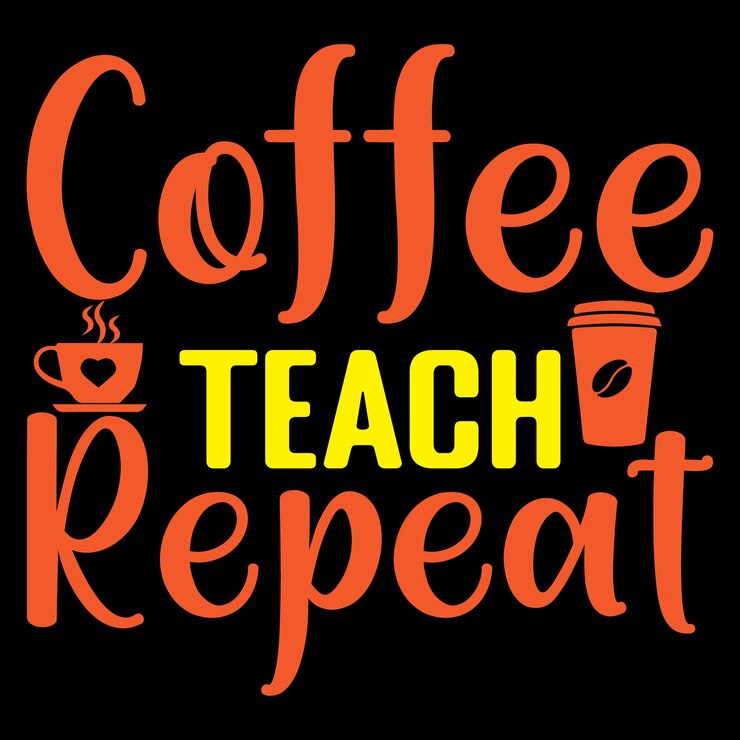 Diseño de camiseta de café