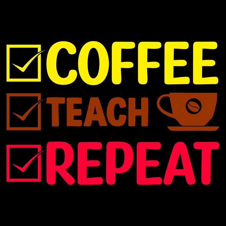 Diseño de camiseta de café
