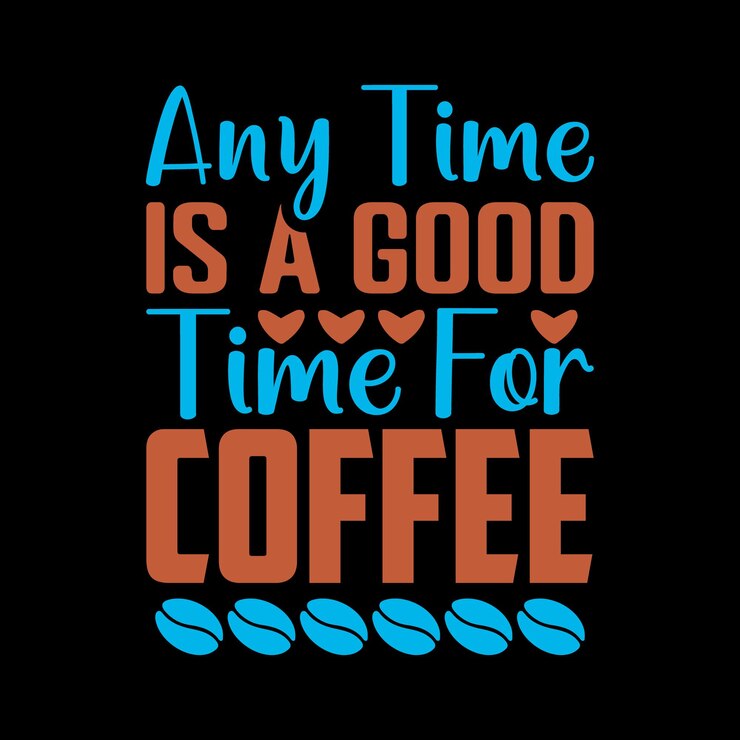diseño de camiseta de café