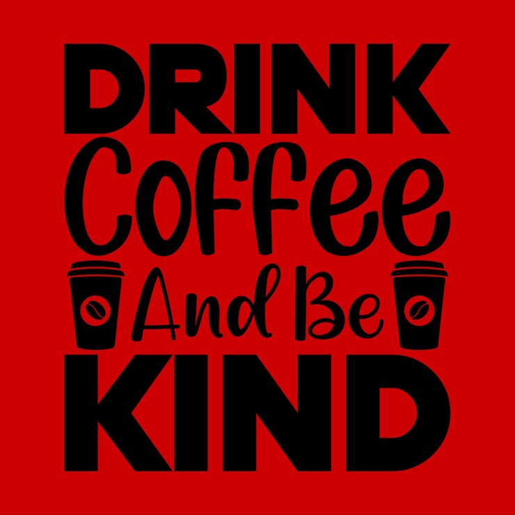 diseño de camiseta de café