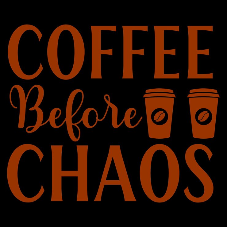 Diseño de camiseta de café