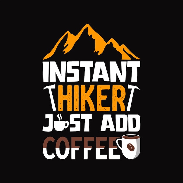 diseño de camiseta de café