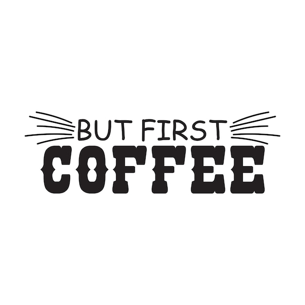 diseño de camiseta de café